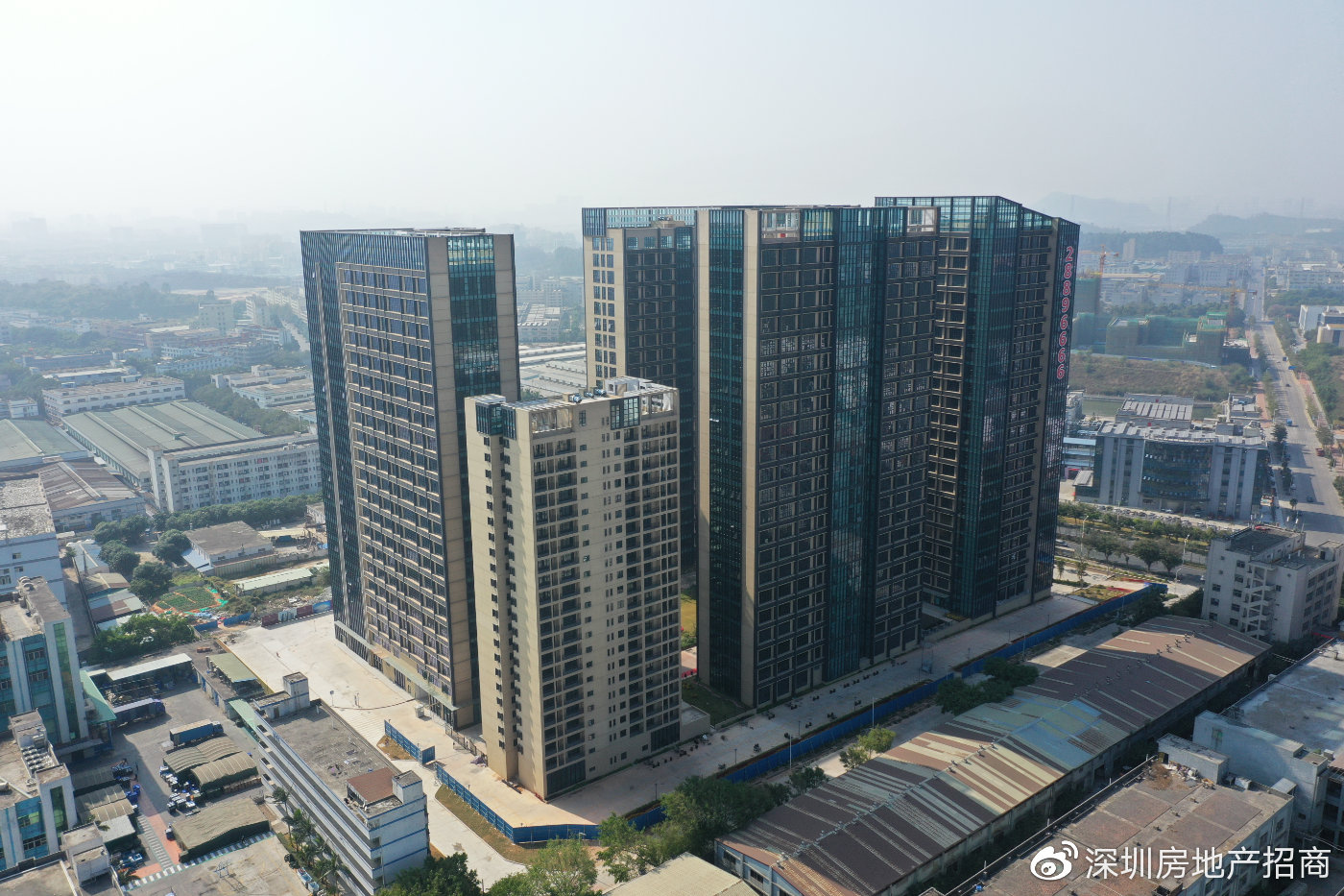 深圳宝安独栋写字楼出售【和谷山汇城】大宗物业整售