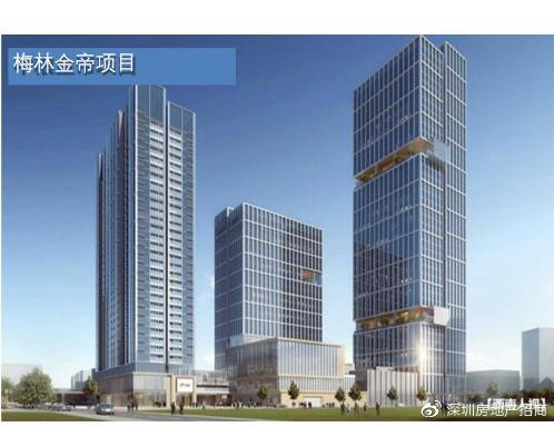 深圳福田写字楼整栋出售【梅林金帝】大宗物业整售
