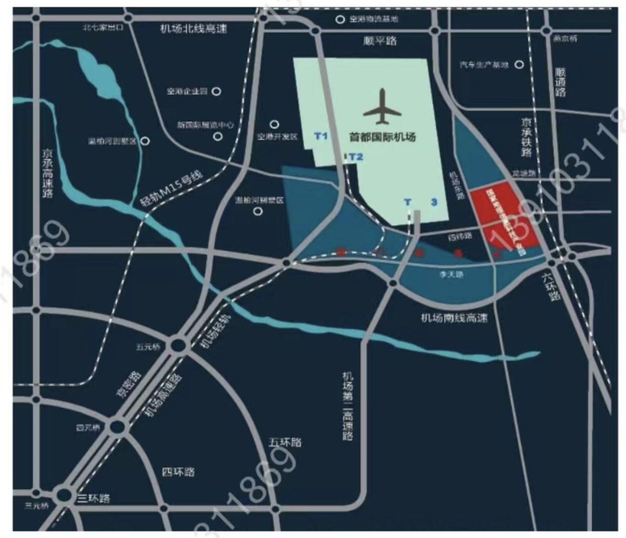 首都机场旁国测地理信息科技产业园内