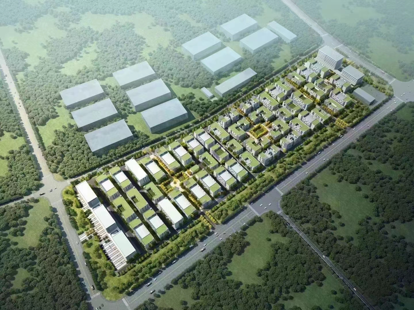 涿州均和产业园1400平米厂房出售大产权