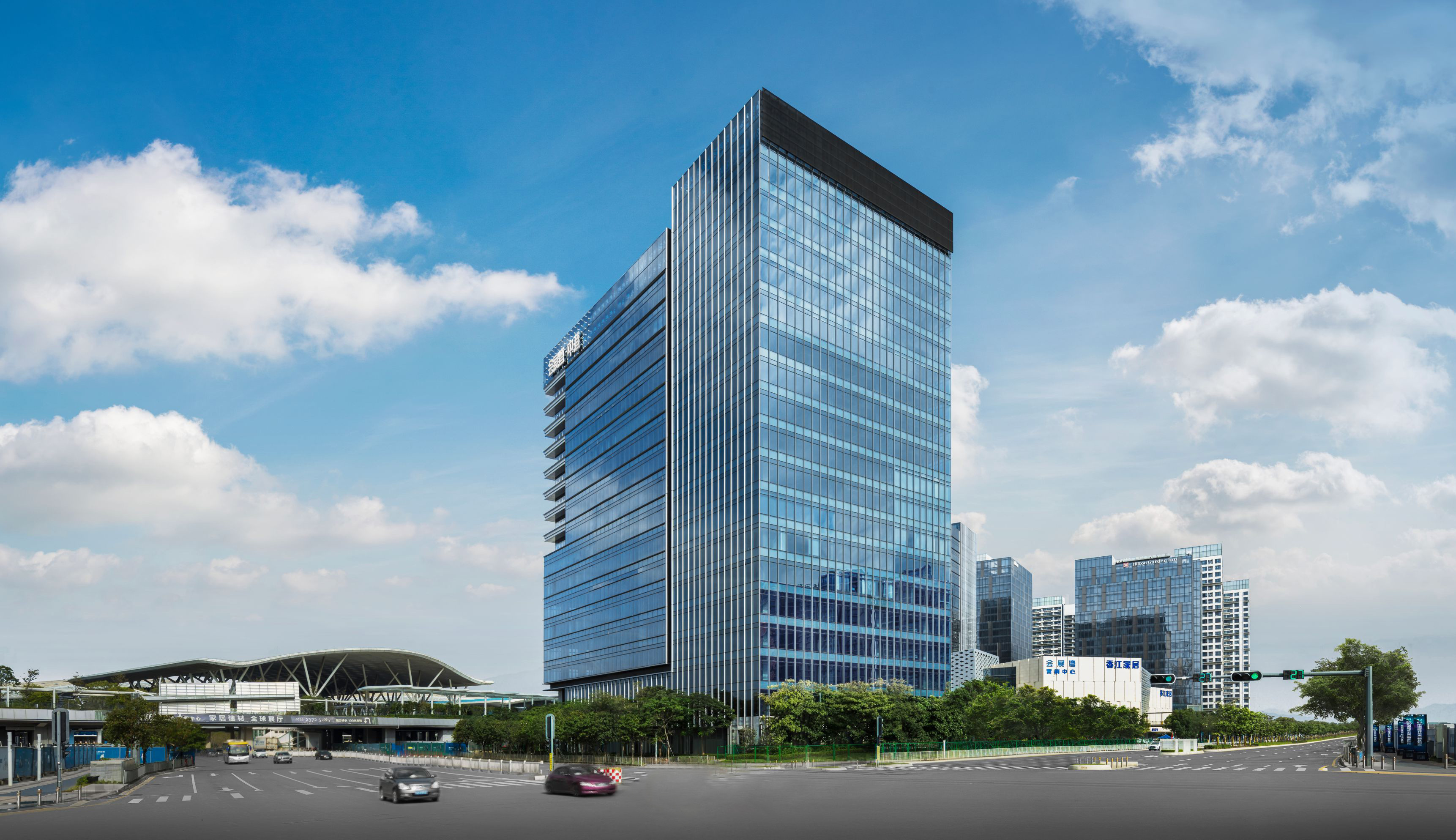 深圳会展湾写字楼出售-中港广场销售中心-欢迎来电咨询