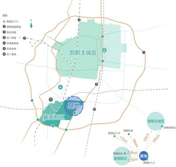 邯郸冀南新区工业用地转让