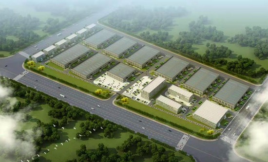 新疆绿色建筑材料产业园在乌鲁木齐市米东区两微小园开工奠基
