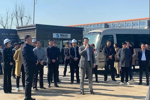 芜湖市鸠江区委书记袁发林调研联东U谷·芜湖鸠江高端智能装备产业园
