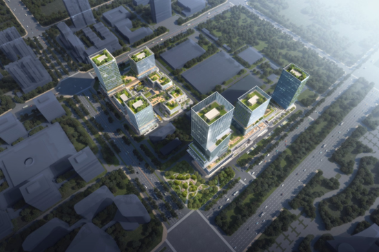 航天基地智慧经济产业园加紧建设中