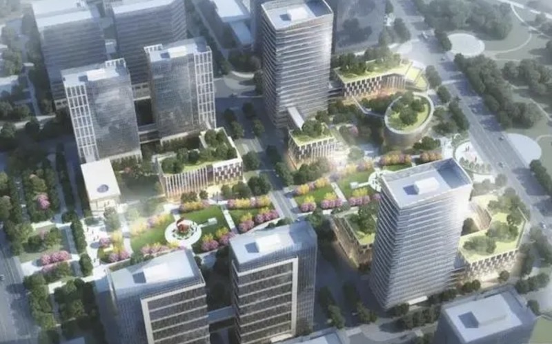 南昌数谷产业园进入主体结构施工阶段