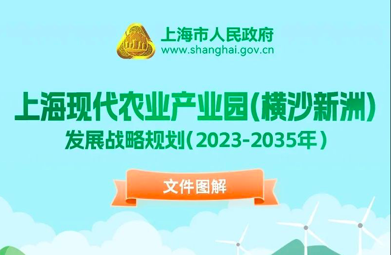 一图读懂上海现代农业产业园（横沙新洲）发展战略规划