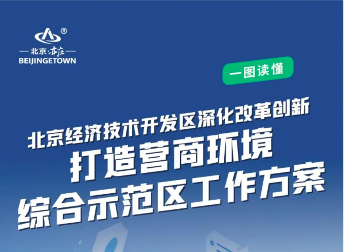 一图读懂《北京经济技术开发区深化改革创新 打造营商环境综合示范区工作方