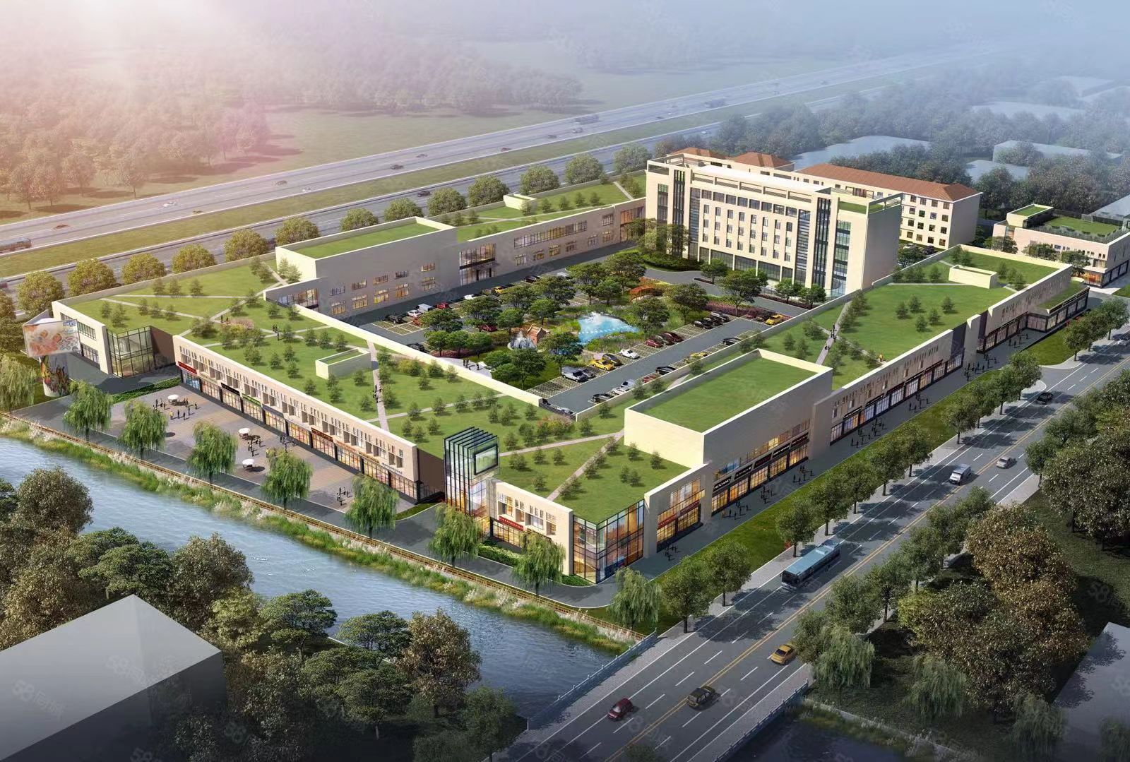 康桥爱得利车智园 招租汽修贴膜展厅 二手车门店汽车改装售后等