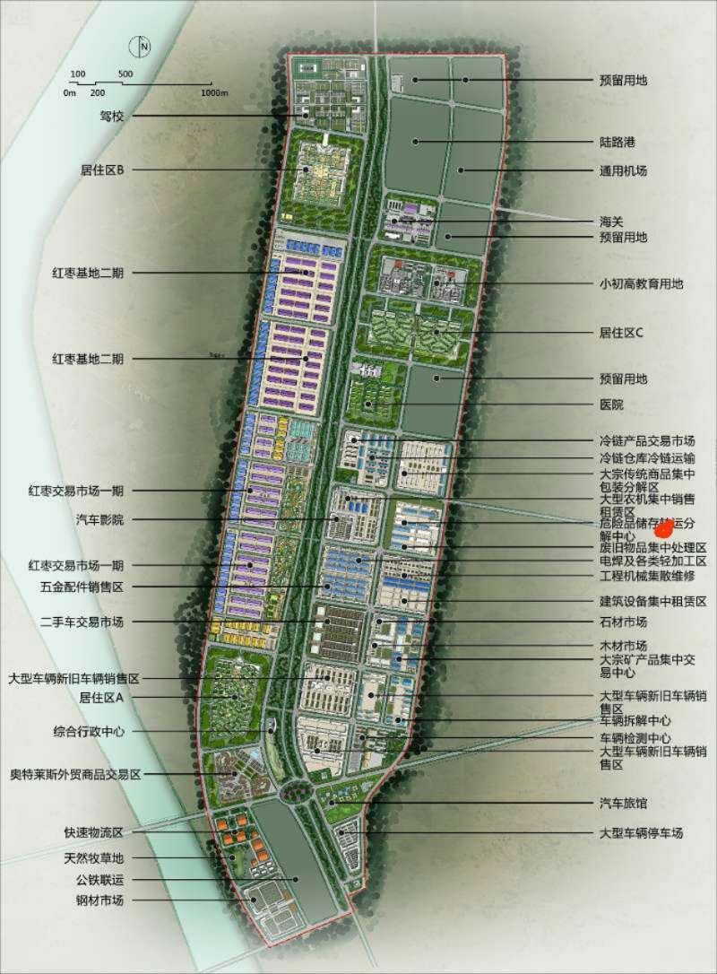 新疆和田国际生态物流园