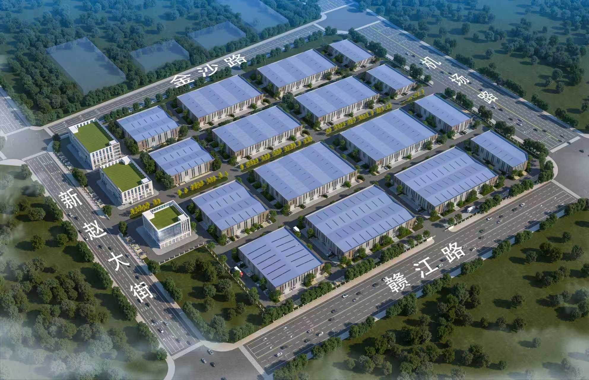 新光耀激光科技谷12米高单层厂房出售